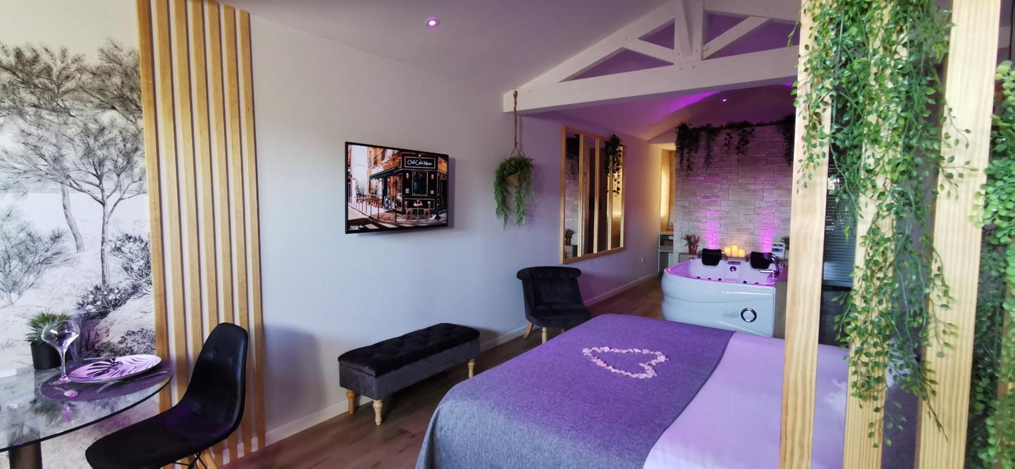 L'Essentiel - Love 5 Etoiles Talmont-Saint-Hilaire Rum bild